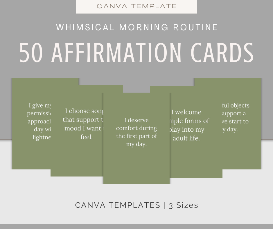Whimsical Morning Routine | Content & Journal Bundle