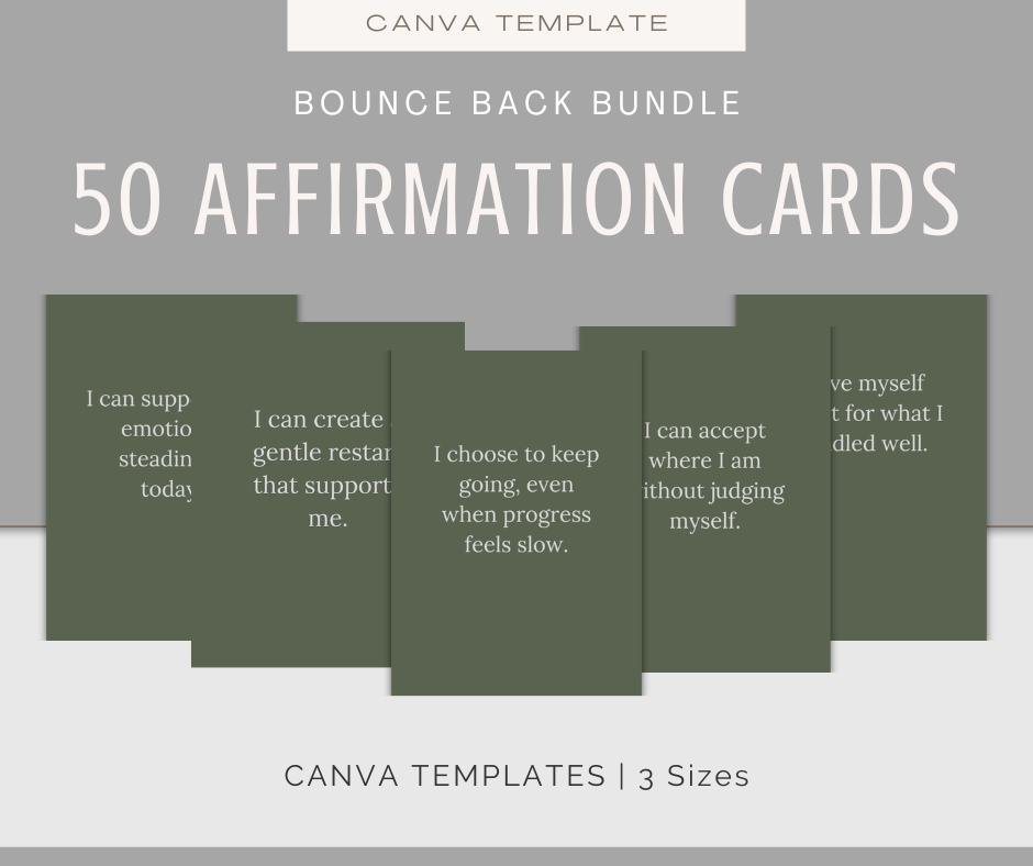 Bounce Back | Content & Journal Bundle