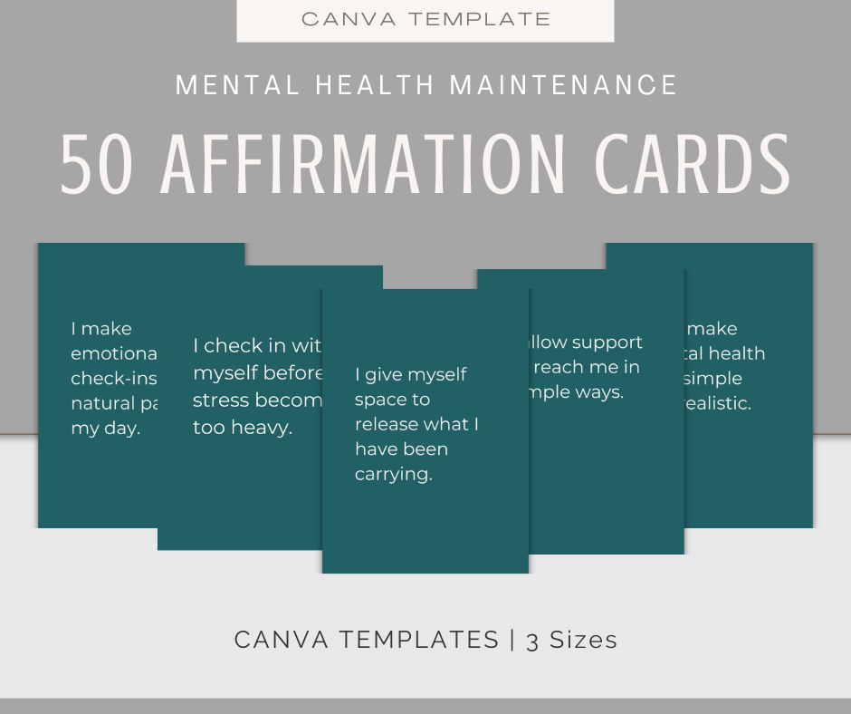 Mental Health Maintenance | Content & Journal Bundle