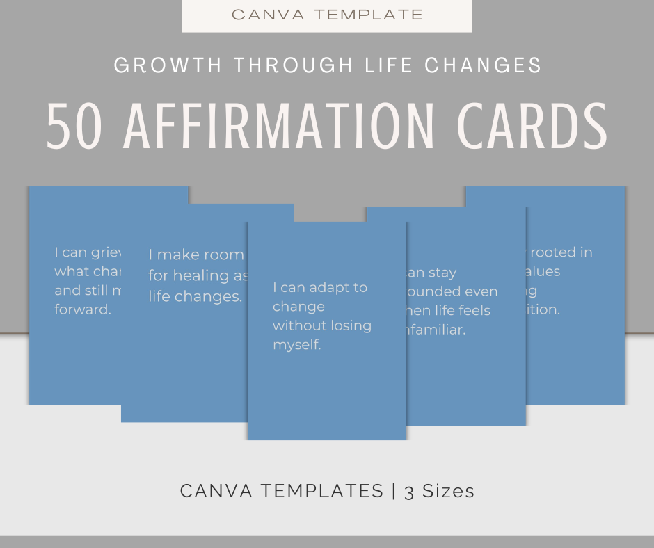 Growth Through Life Changes | Content & Journal Bundle