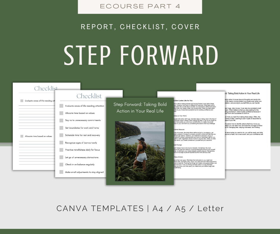 Confidence in Action | MEGA Content and Templates Bundle