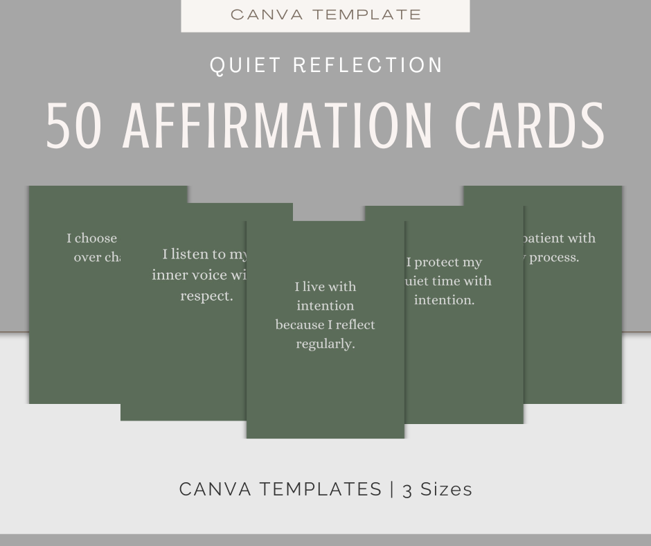 Quiet Reflection | Content & Journal Bundle