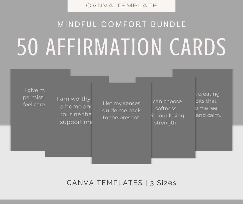 Mindful Comfort | Content & Journal Bundle
