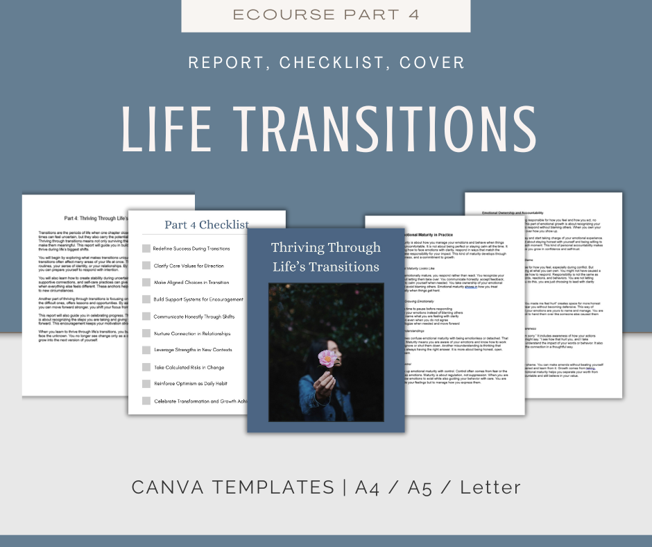 Embracing Change | MEGA Content and Templates Bundle