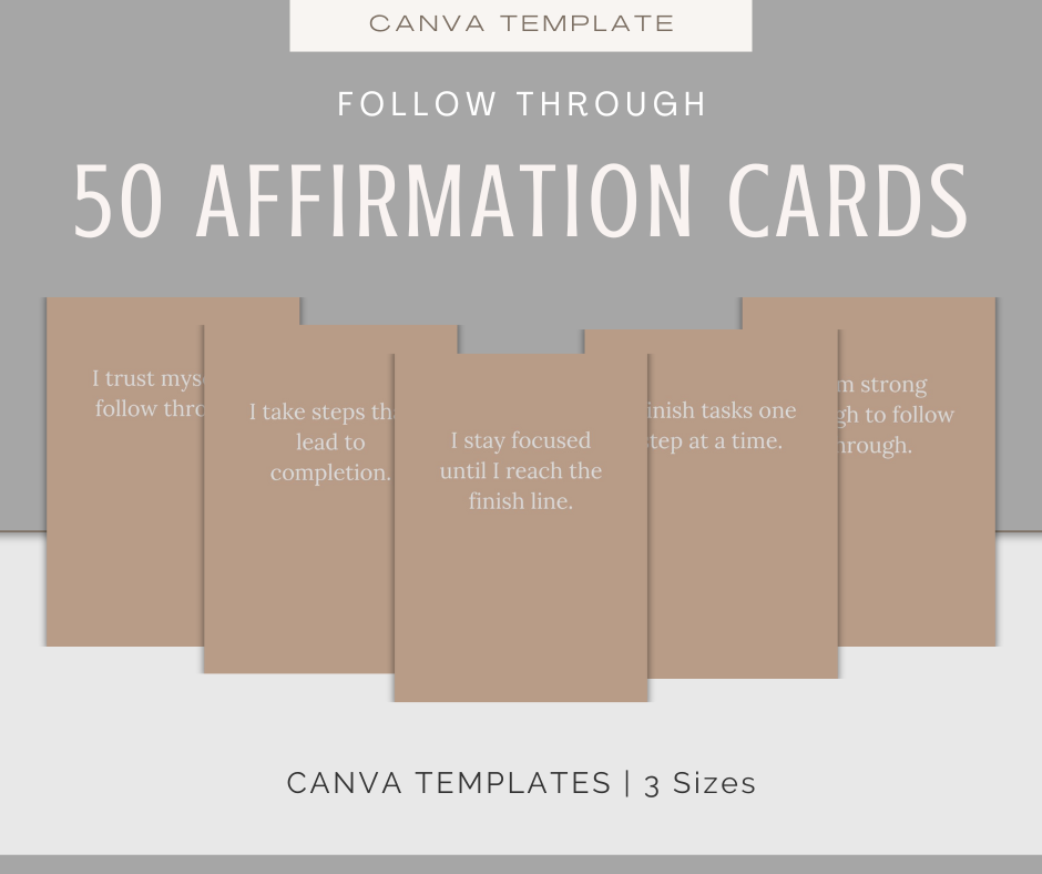 Follow Through | Content & Journal Bundle