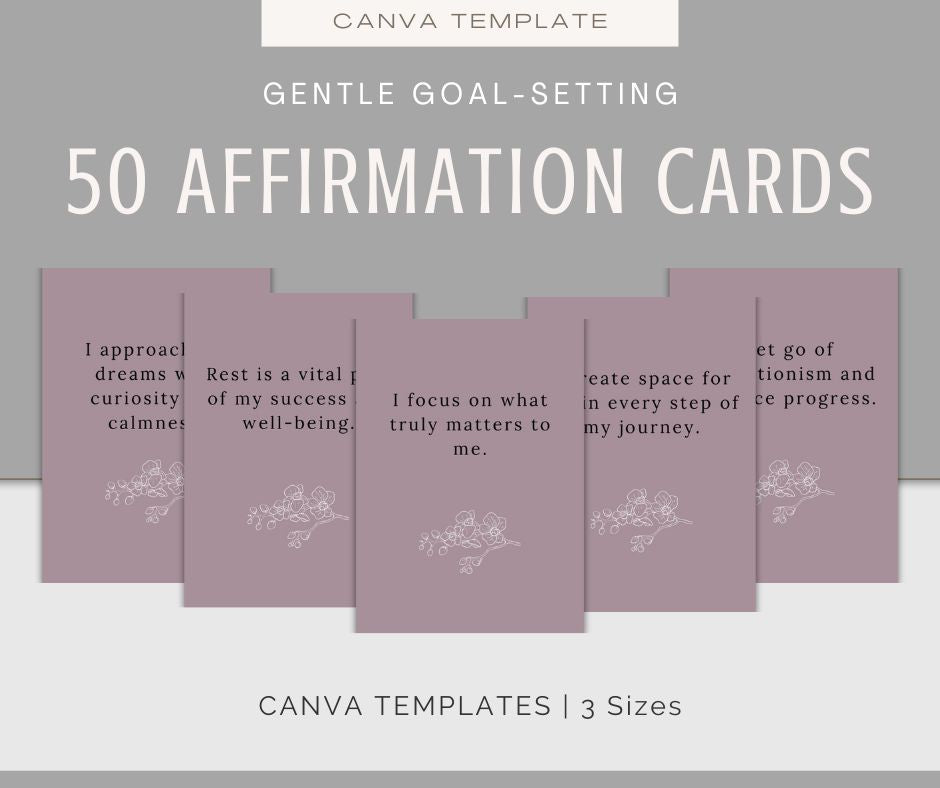 Gentle Goal-Setting | Content & Journal Bundle