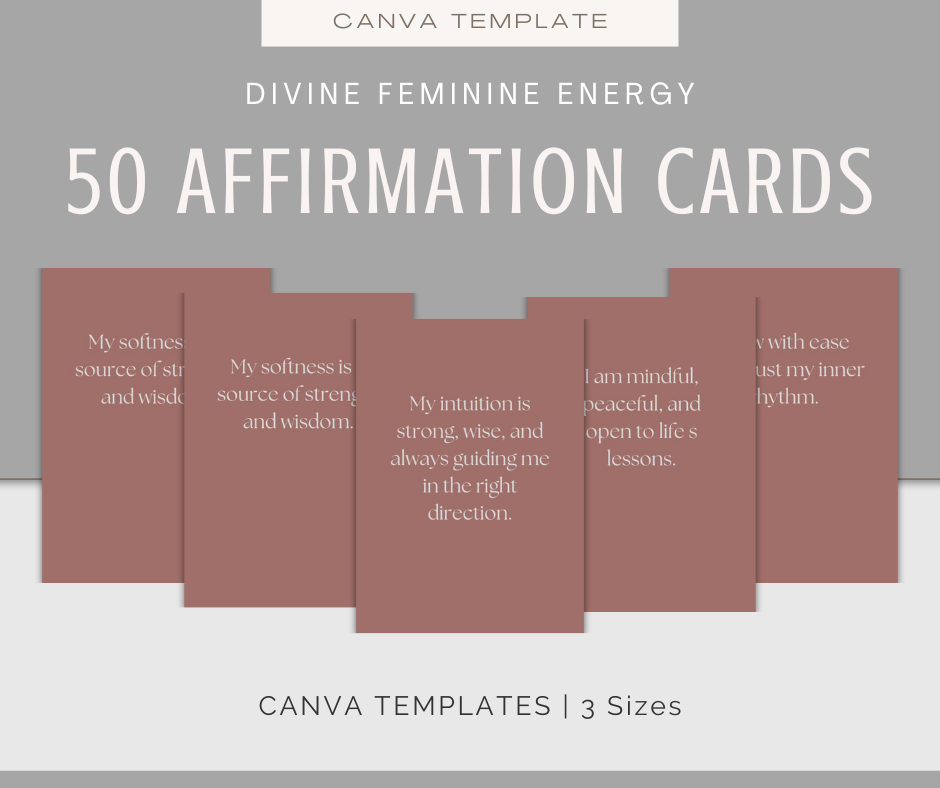 Divine Feminine Energy | Content & Journal Bundle