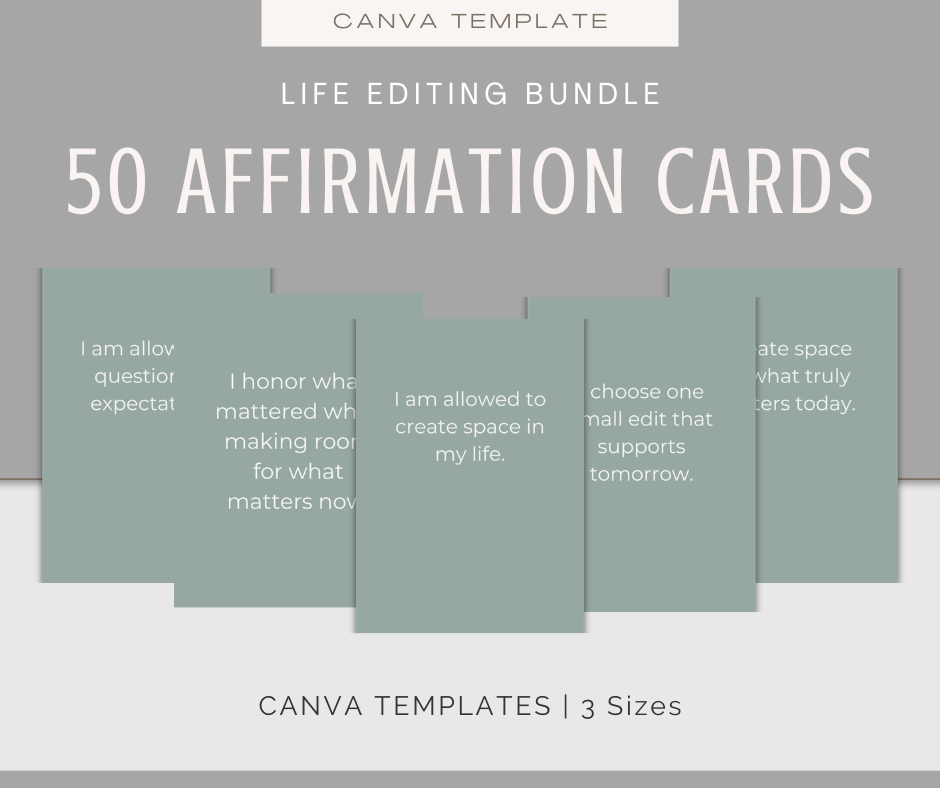Life Editing | Content & Journal Bundle