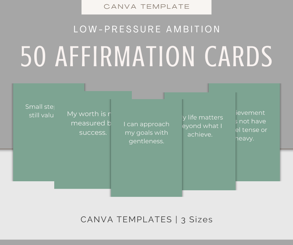 Low-Pressure Ambition | Content & Journal Bundle
