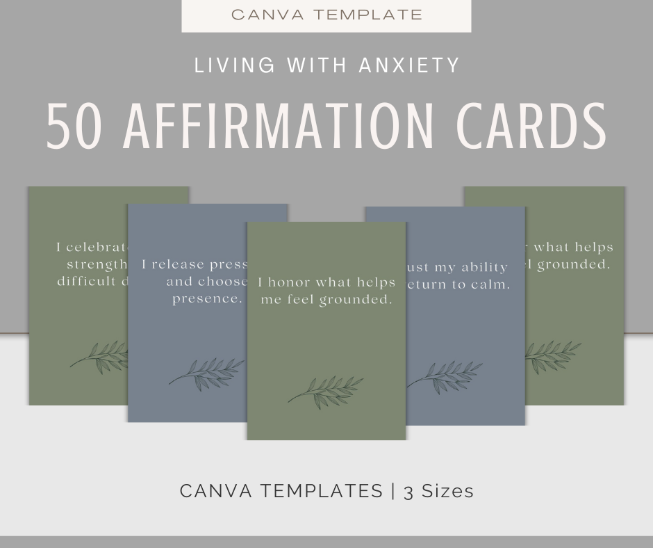 Living With Anxiety | Content & Journal Bundle