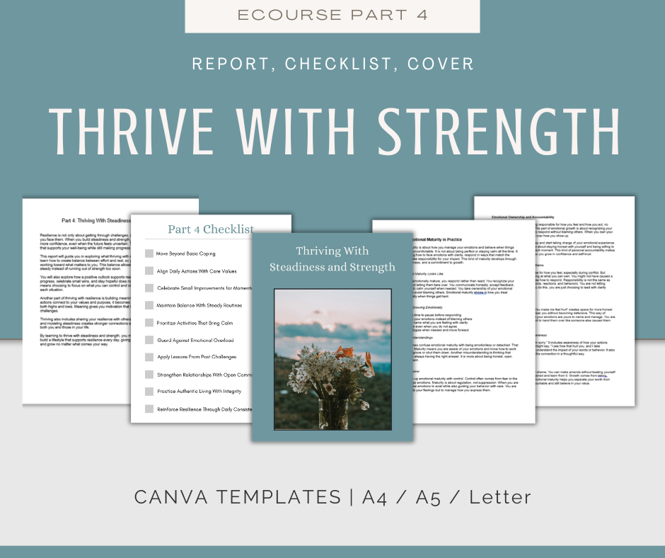 Emotional Resilience | MEGA Content and Templates Bundle