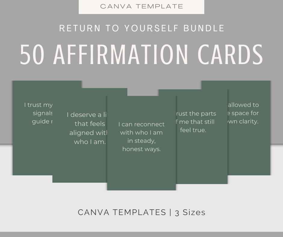 Return to Yourself | Content & Journal Bundle