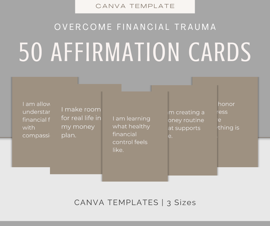 Overcome Financial Trauma | Content & Journal Bundle