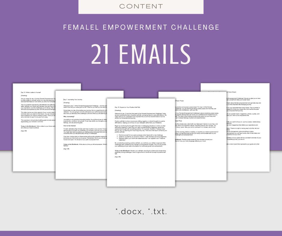 Female Empowerment | MEGA Content and Templates Bundle
