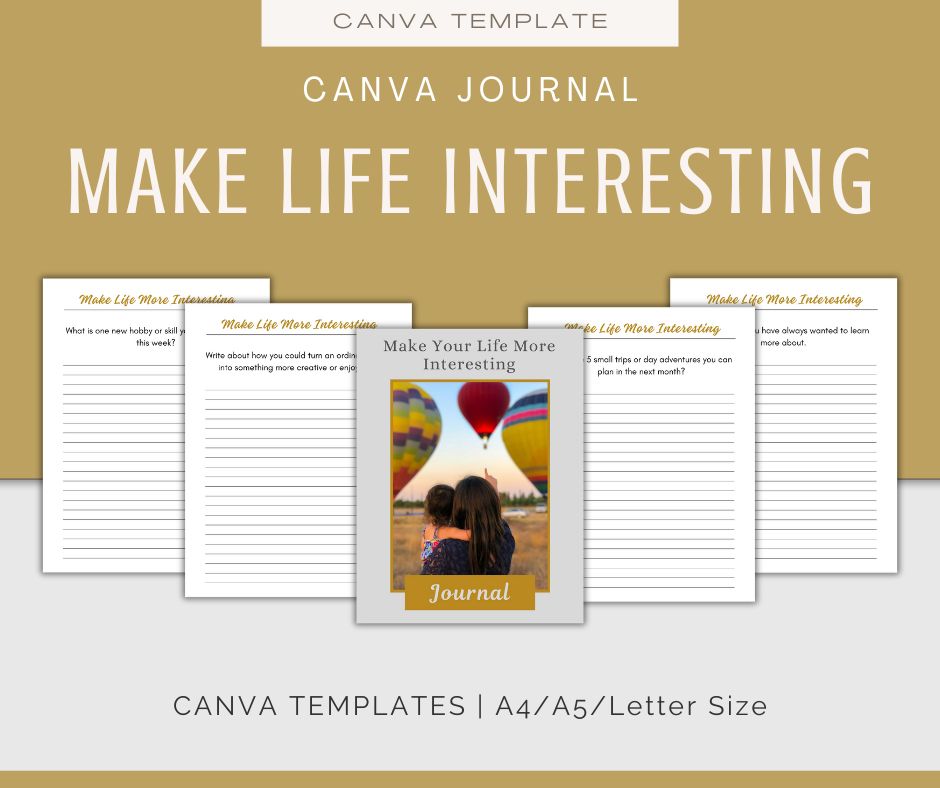 A Year of Guided Journals | 12 Journals