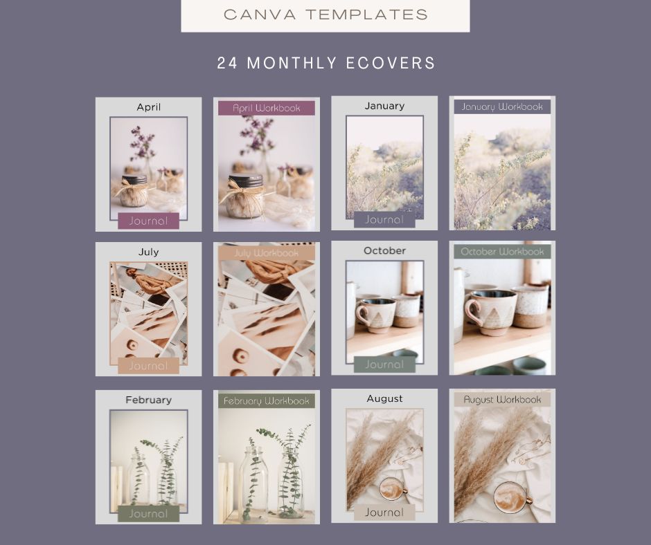 A Year of Journal Prompts and Journals