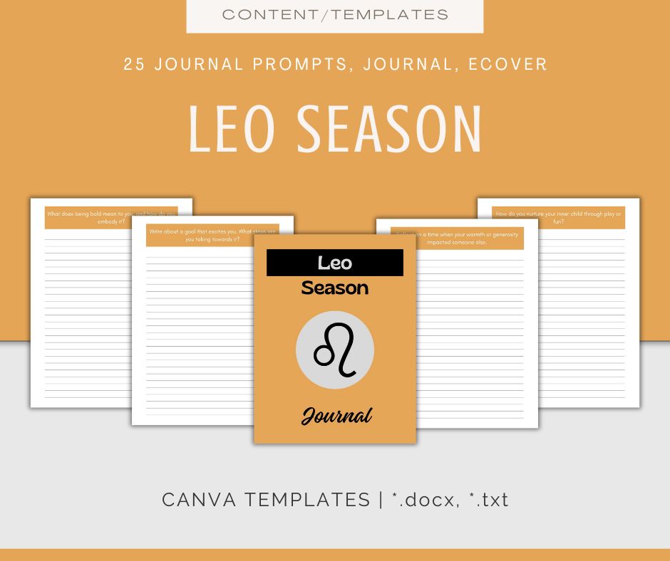 Zodiac Season Journals & Prompts