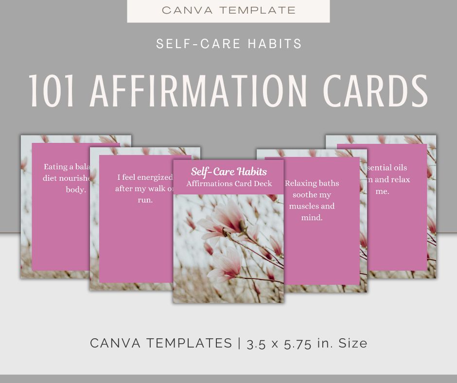 Self-Care Habits | Content & Journal Bundle