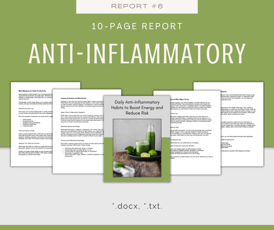 Health and Wellness Reports | 7 Report Bundle