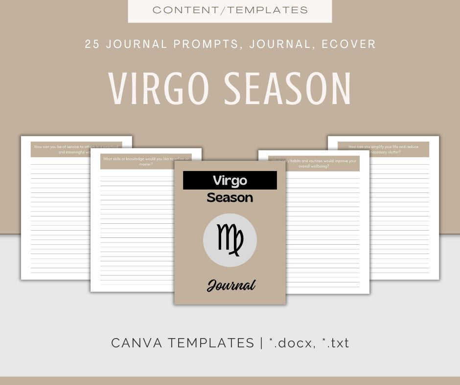 Zodiac Season Journals & Prompts