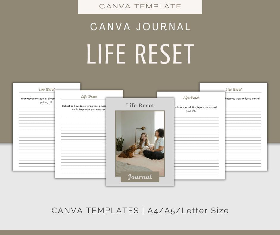 A Year of Guided Journals | 12 Journals