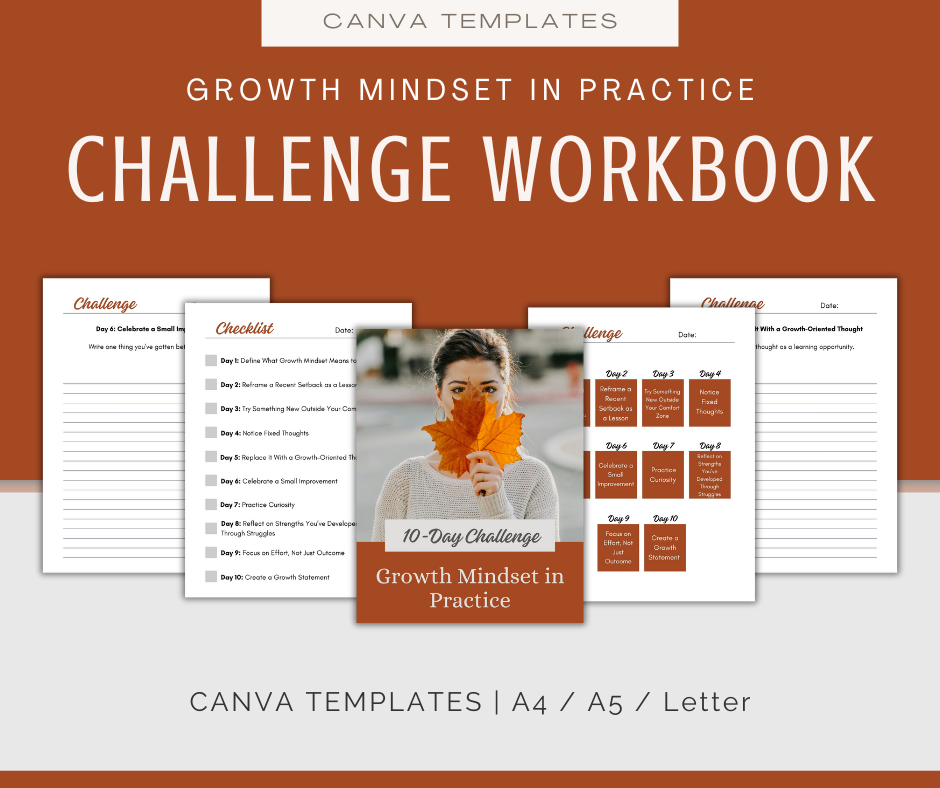 Growth Mindset in Practice | MEGA Content and Templates Bundle
