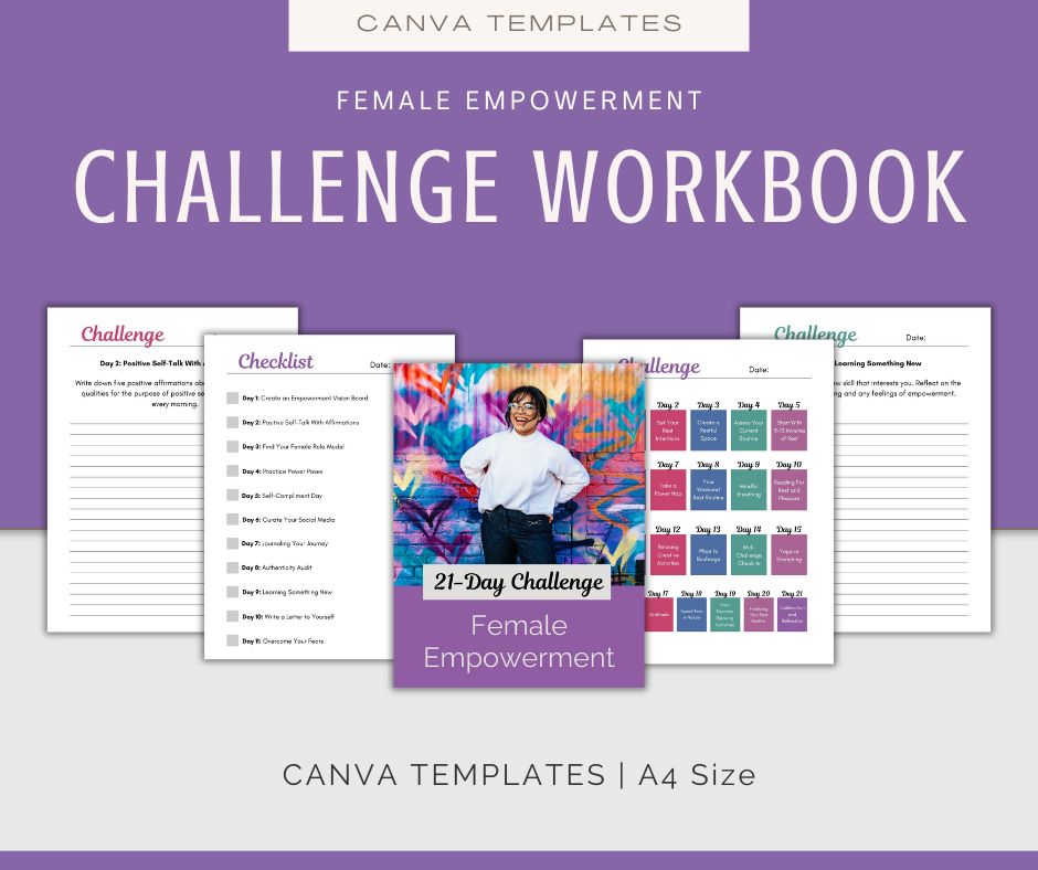Female Empowerment | MEGA Content and Templates Bundle