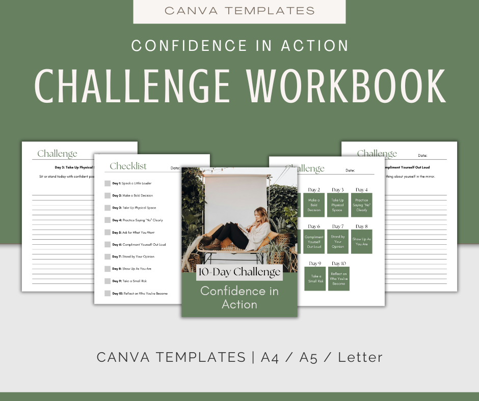 Confidence in Action | MEGA Content and Templates Bundle