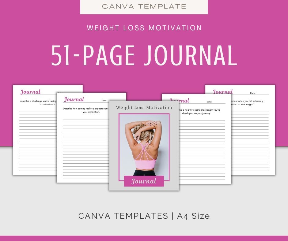 Weight Loss Journals | 7 Mini Journals
