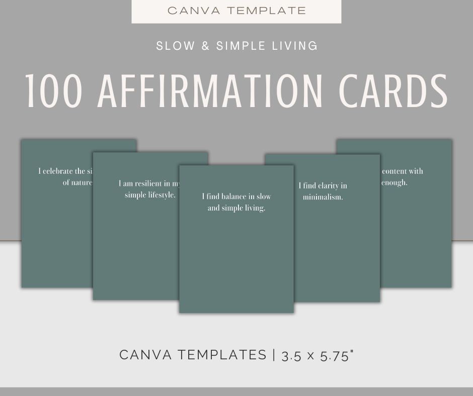 Slow & Simple Living | Content & Journal Bundle
