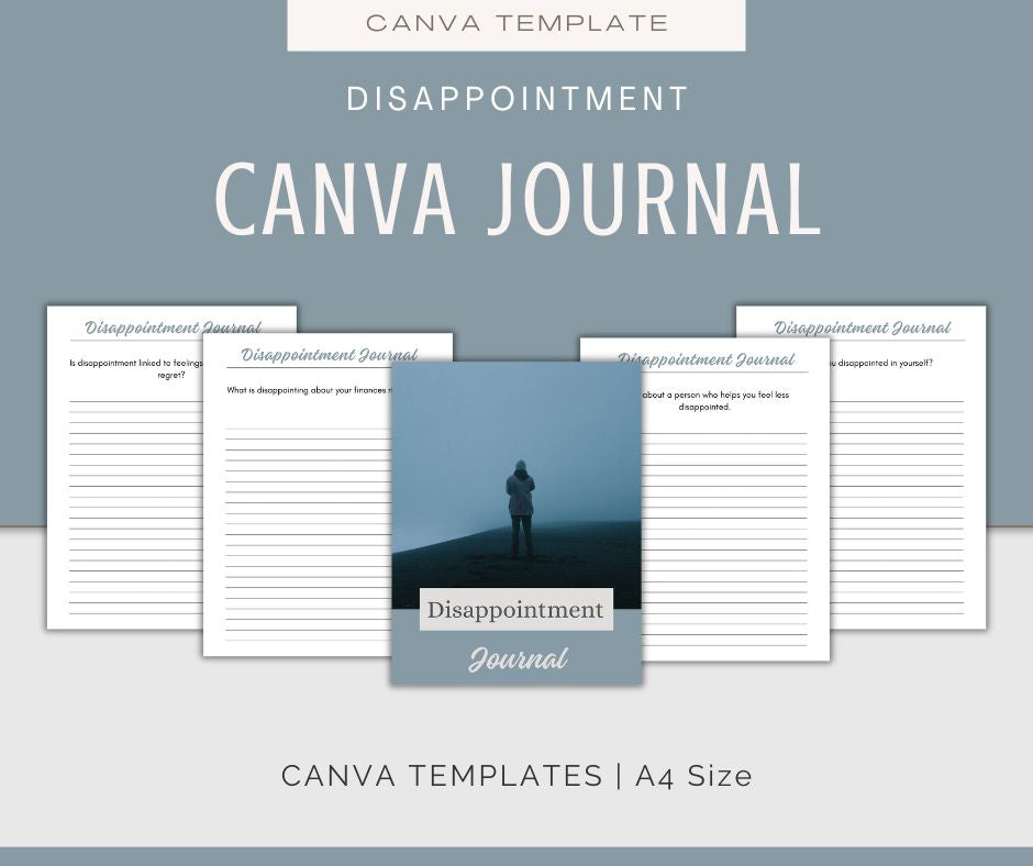 Uncomfortable Emotions | 7 Mini Journals