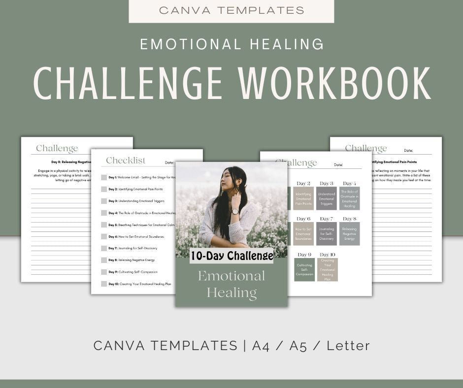 Emotional Healing | MEGA Content and Templates Bundle