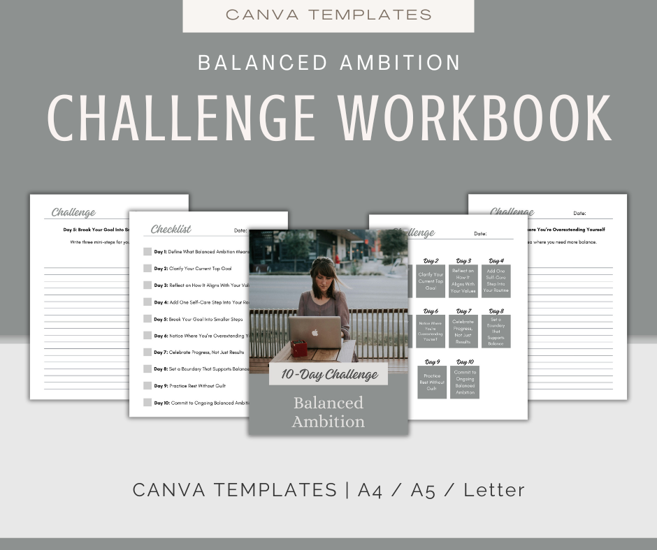 Balanced Ambition | MEGA Content and Templates Bundle