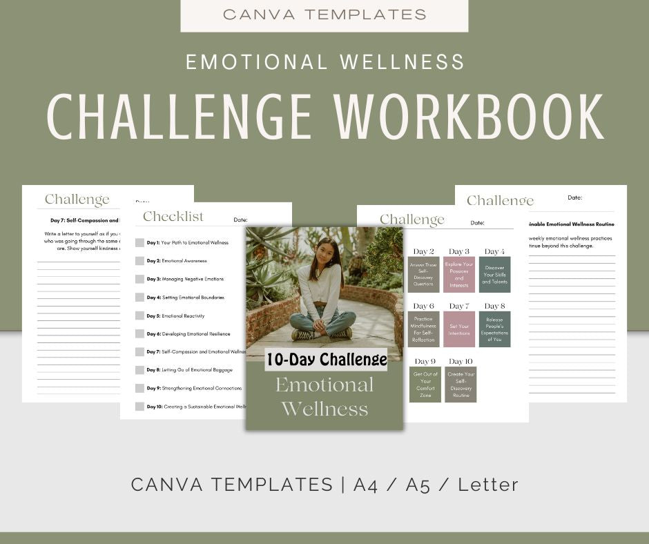 Emotional Wellness | MEGA Content and Templates Bundle