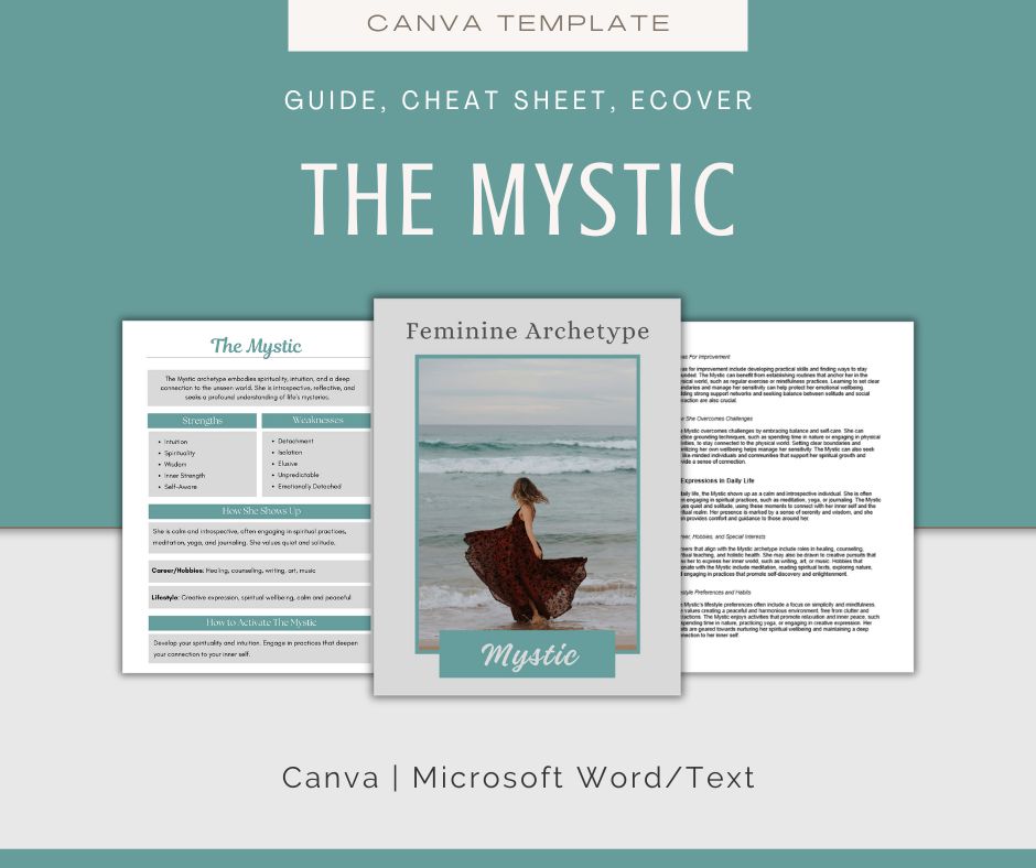 Feminine Archetypes Bundle | Content and Templates Bundle