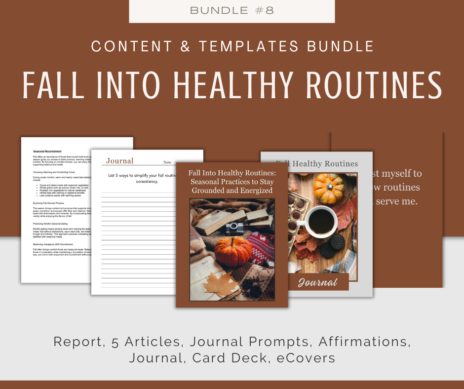 Year of Health and Wellness Bundles | 12 Bundles