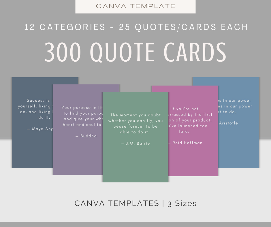 Motivational Bundle | Mega Content & Templates Bundle