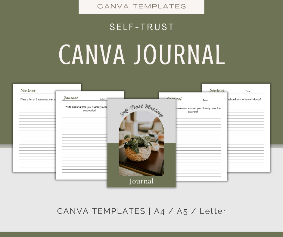 Self-Trust Mastery | MEGA Content and Templates Bundle