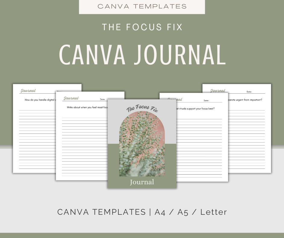 The Focus Fix | MEGA Content and Templates Bundle