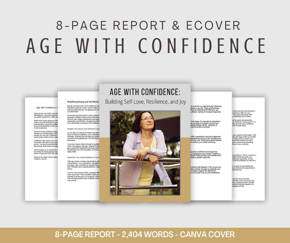 Age With Confidence Report | PLR Minis