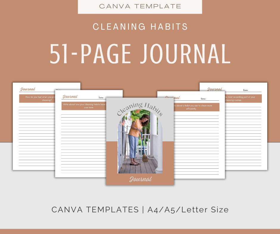 Cleaning Habits Journal | Mini Journal