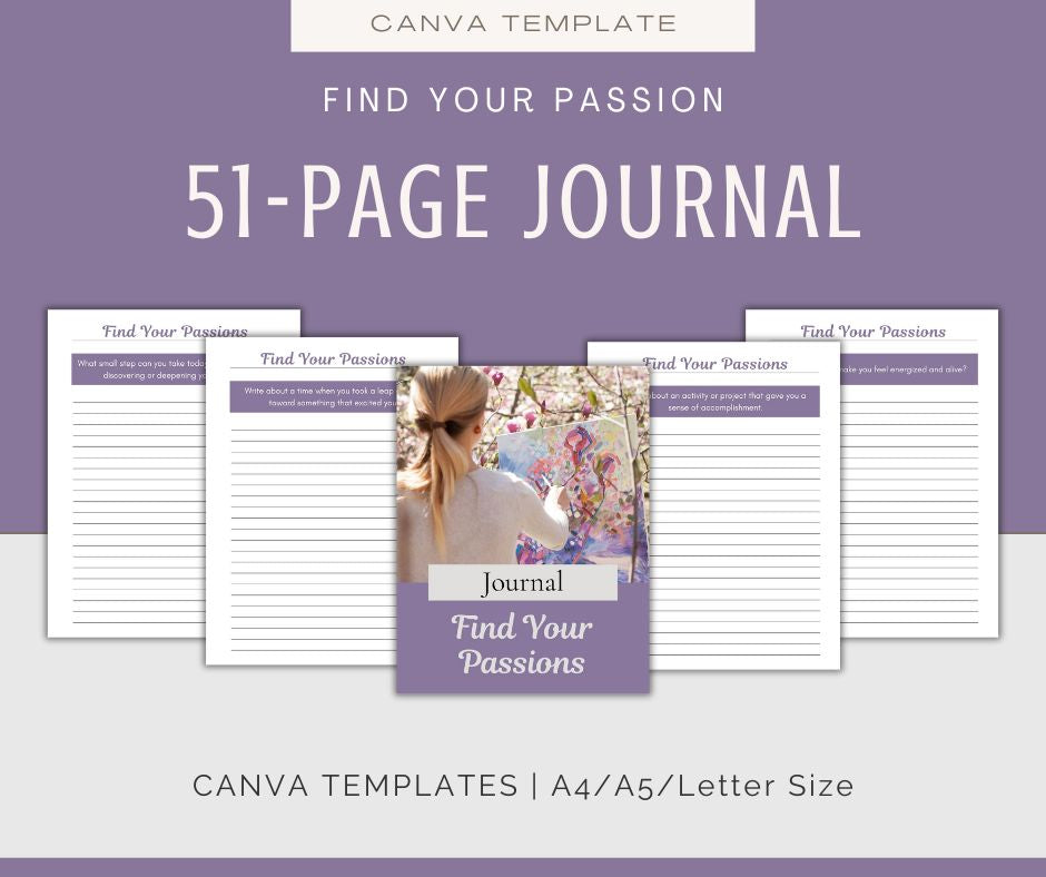 Find Your Passions | Mini Journal