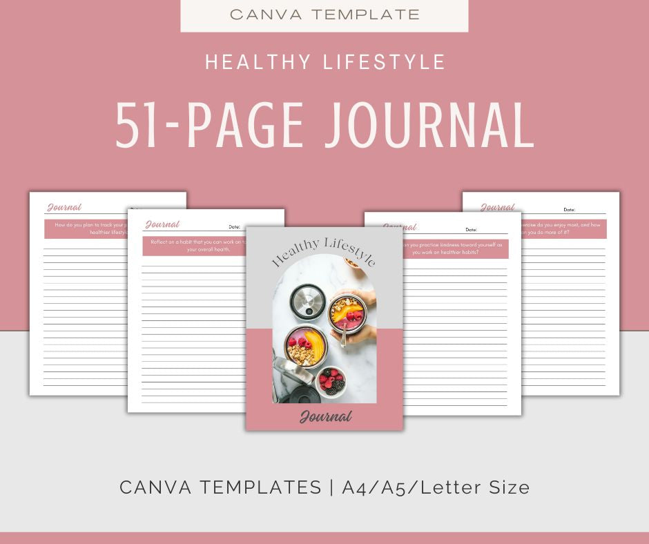 Healthy Lifestyle Journal | Mini Journal