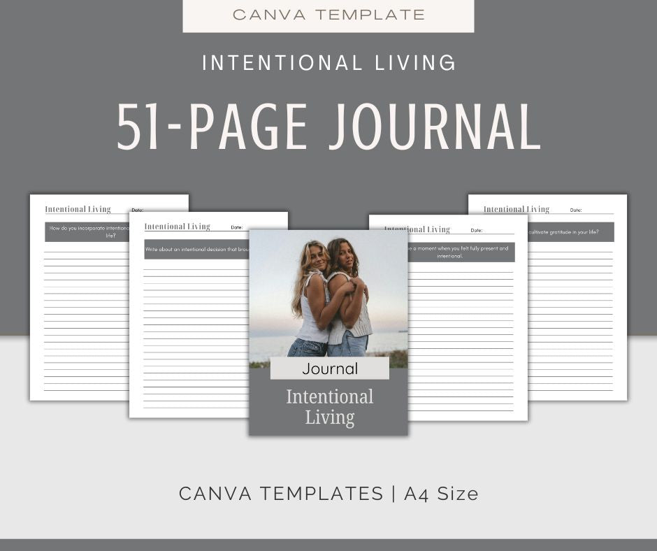 Intentional Living | Mini Journal