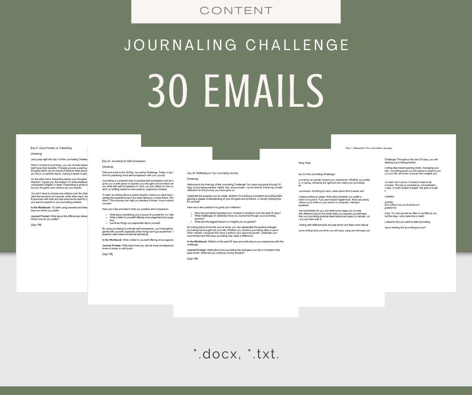 30-Day Journaling Challenge