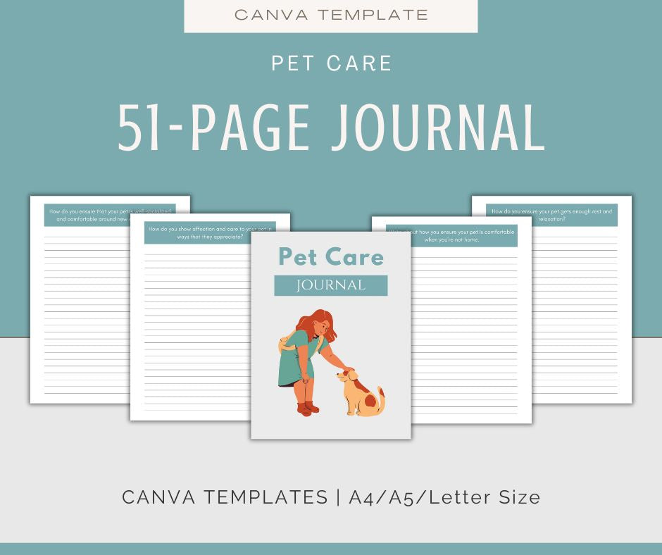 Pet Care Journal | Mini Journal
