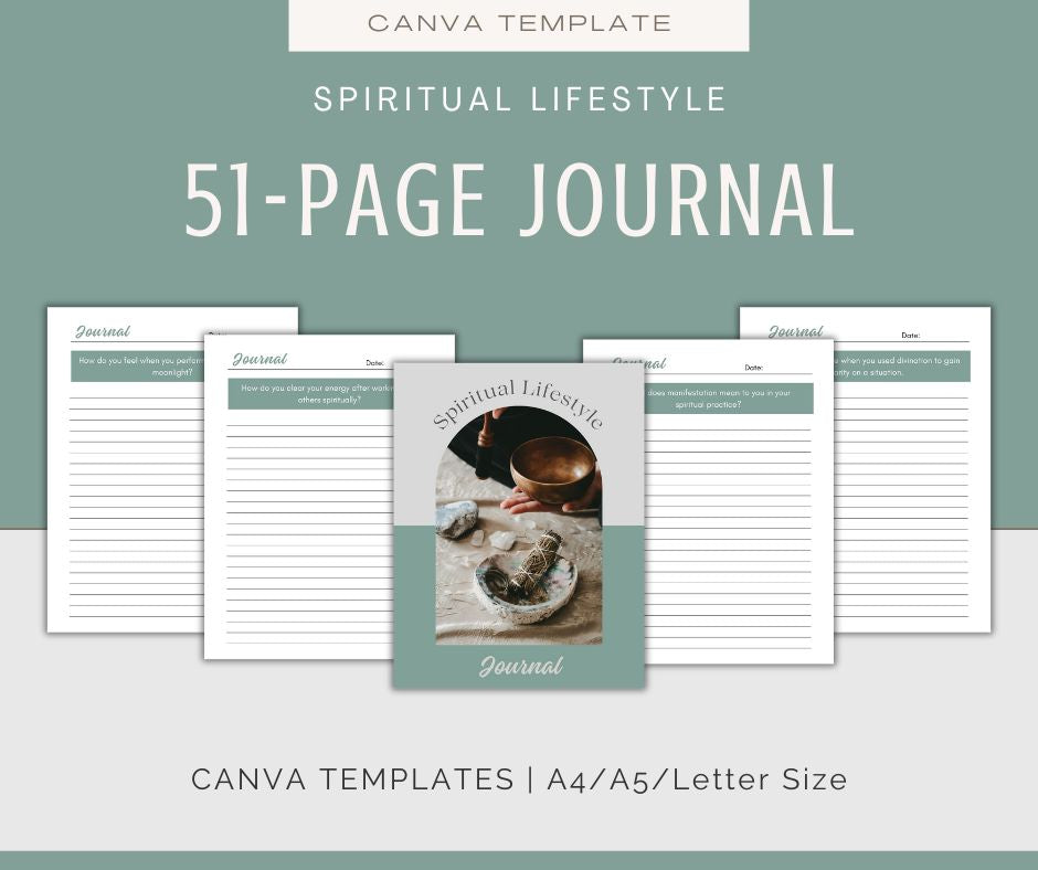 Spiritual Lifestyle Journal | Mini Journal