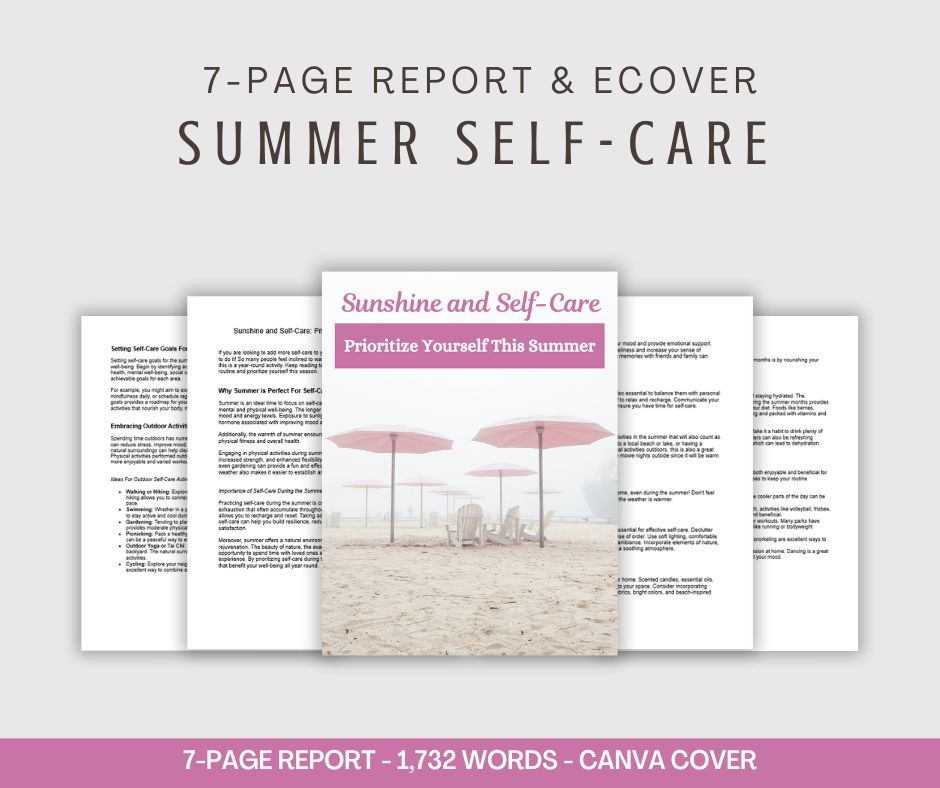 Summer Self-Care | Report & eCover