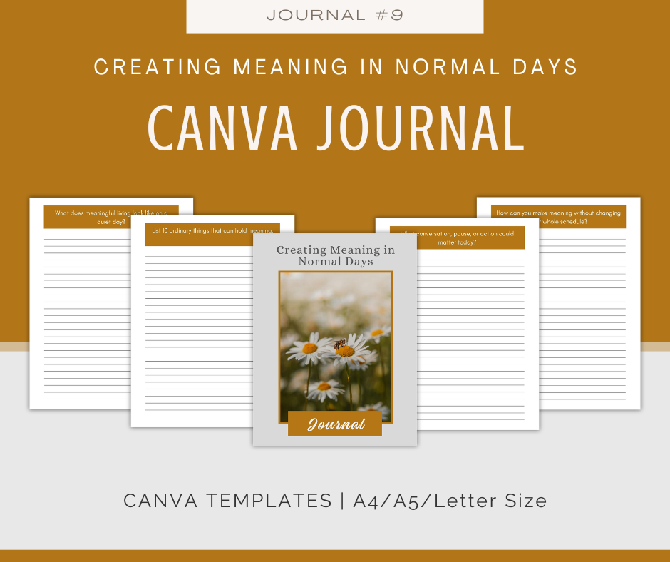 Everyday Rituals for Meaningful Living Journal Collection | 10 Journals