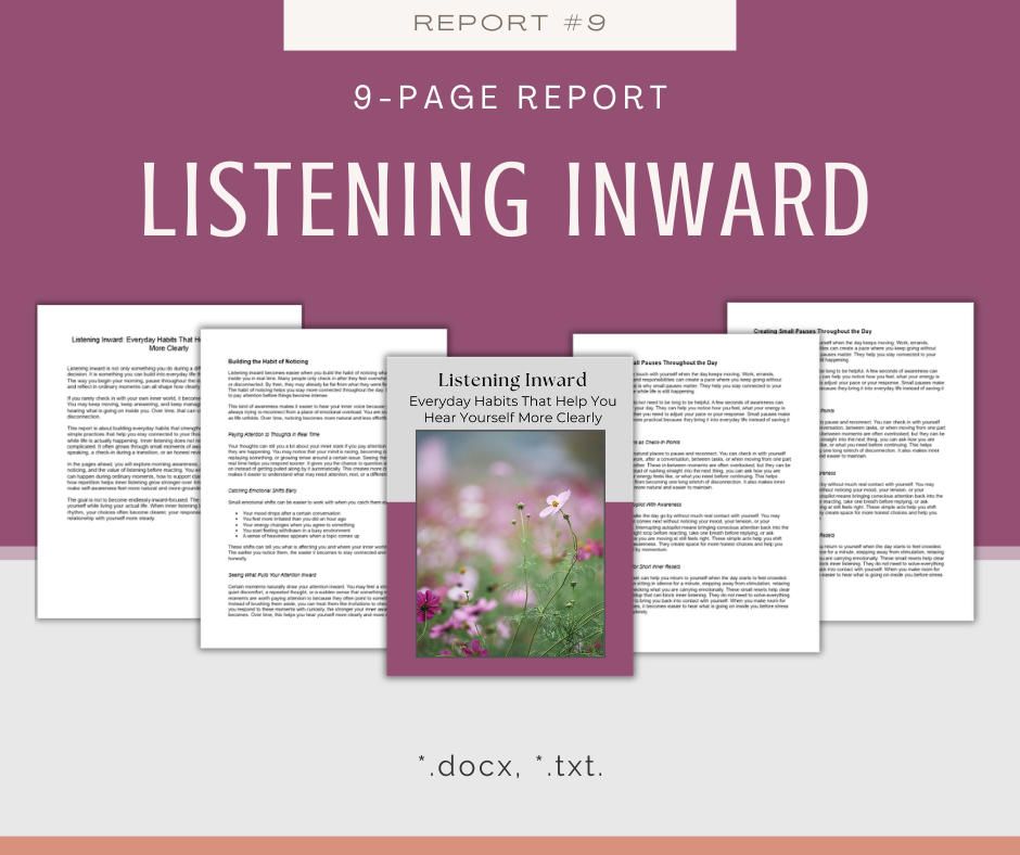 Self-Reflection Reports | 10 Report Bundle